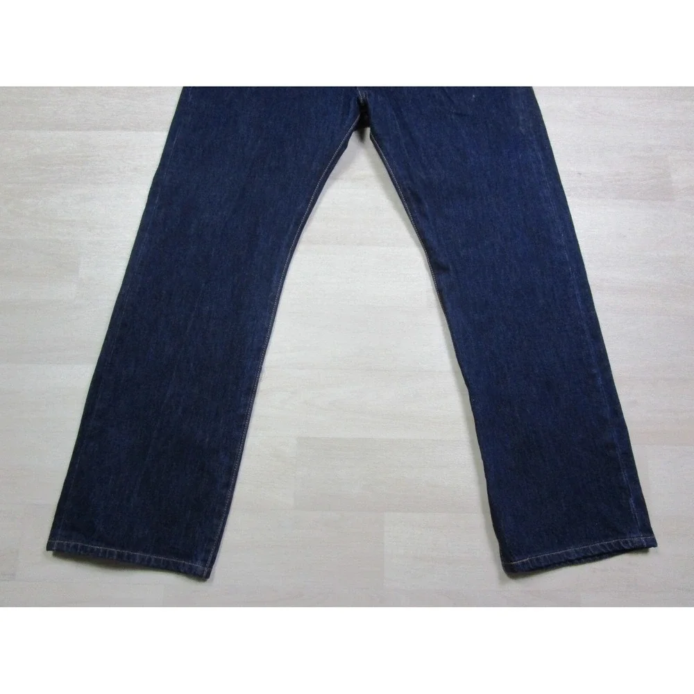 Vintage Levi's 501 WPL 423 Button Fly Blue Dark Wash Jeans Men's Size W38‎ L30
